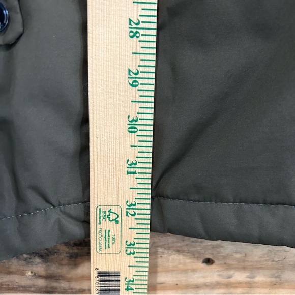 HFX WOMEN'S WATER & WIND PROOF Parka COAT Army Green Size M - Picture 4 of 8